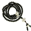 Tibetan Silver Ebony Prayer Beads