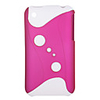 Tiger Protective Backside Case Cover for iPhone 3G/3GS (White Pink)
