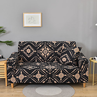 Time Sofa Cover 1-Piece Couch Cover Fit for 1-4 Seater L-shape Couch Soft Stretch Slipcover Spandex Jacquard Fabric Easy to Install(1 Free Cushion Cover) miniinthebox