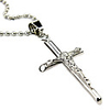 Titanium Steel Cross Shaped Necklace