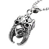 Titanium Steel Eagle Head Shaped Necklace