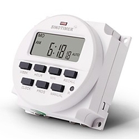 TM618H Stopwatch DC 12V Volt Voltage Output Digital 7 Days Weekly Programmable Timer Switch Time Relay Control miniinthebox