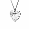 to my beautiful daughter necklace from mom dad i asked god for an angel and he sent me you perfect mother daughter gift for mother