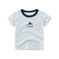 Toddler Little Boys Short Sleeve Whale Graphic T-Shirts Top Tee Size for 3-7 Years miniinthebox