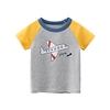 Toddler Little Boys Short Sleeve Airplane Graphic T-Shirts Top Tee Size for 3-7 Years miniinthebox