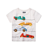 Toddler Little Boys Short Sleeve Cars Graphic T-Shirts Top Tee Size for 3-7 Years miniinthebox