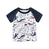 Toddler Little Boys Short Sleeve Whales Graphic T-Shirts Top Tee Size for 3-7 Years miniinthebox