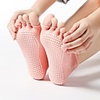 Toe Socks Yoga Socks Grip Yoga Socks 1 Pair Women