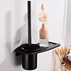 Toilet Brush Holder Creative Fun Whimsical Aluminum 1pc - Bathroom / Hotel bath Wall Mounted