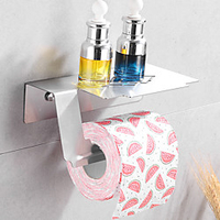 Toilet Paper Holder New Design / Adorable / Cool Contemporary / Modern Stainless Steel Bathroom / Hotel bath Wall Mounted