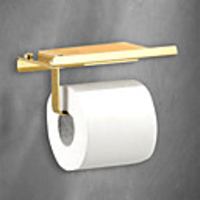 Toilet Paper Holder Premium Design / Cool Modern Stainless Steel 1pc Wall Mounted