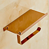 Toilet Paper Holders Contemporary Brass 1 pc - Hotel bath