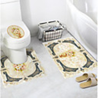 Toilet Sticker Three-piece Bathroom Toilet Waterproof Floor Sticker Sticker New Design Sticker Toilet Sticker