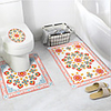 Toilet Sticker Three-piece Bathroom Toilet Waterproof Floor Sticker Sticker New Design Sticker Toilet Sticker