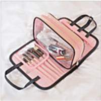 Toiletry Bag Cosmetic Bag Travel Toiletry Bag Travel Storage Luggage Accessory Toiletries Travel Terylene For Camping / Hiking / Caving Everyday Use Camping / Hiking / Caving Everyday Use Portable