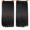Top Selling 5Clips In Hair Extension Long Wave Synthetic Clip In Hair Extensions For Women Ombre Fake Hairpiece Clips miniinthebox