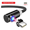 TOPK 1M Magnetic Micro USB Cable for Samsung Huawei USB Type C Magnetic Charging Cable USB C Mobile Phone Cables