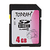 TOPRAM Class 10 SD Card 4G