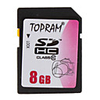 TOPRAM Class 10 SD Card 8GB