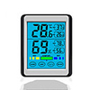 Touch Screen Electronic Digital Display Temperature And Humidity Instrument New Product Ch-914 High Precision Household Indoor Luminous Thermometer