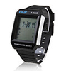 Touch Screen Remote Control Wrist Watch with Calculator - Black