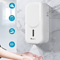 Touchless Automatic Liquid Dispenser Machine High Volume 1000ML Automatic Induction Machine Touchless Wall-Mounted Dispenser Black or White Random Delivery