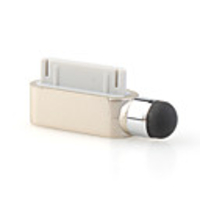 Touchscreen stylus pen for iPad/iPad 2/iPhone with Anti-dust Plug (Golden)