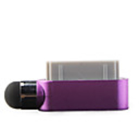 Touchscreen stylus pen for iPad/iPad 2/iPhone with Anti-dust Plug (Purple)