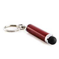 Touchscreen Stylus with Keychain for iPad 2/iPad/iPhone 4/Playbook/Xoom/P1000/Streak (Red)