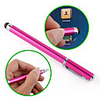 Touchscreen Writing Stylus with Ball Pen for iPad/iPad 2/iPhone 4/Playbook/Xoom/P1000 - Pink