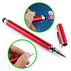 Touchscreen Writing Stylus with Ball Pen for iPad/iPad 2/iPhone 4/Playbook/Xoom/P1000 - Red