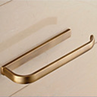 Towel Bar Contemporary Brass 1 pc - Hotel bath 1-Towel Bar