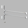 Towel Bar Premium Design / Cool Contemporary Stainless Steel / Iron 1pc Double Wall Mounted