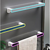 Towel Rack Free Punching Bathroom Bathroom Shelf Suction Cup Rack Bath Towel Shelf Simple Creative Single Rod