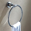 Towel Ring, Contemporary Chrome Wall Mounted