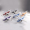 Toy Airplane Pull Back Vehicle Plane Simulation Music Light Alloy Adults Kids All Toy Gift