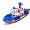 Toy Boat Boat Beach Theme Glow Sound activated LED lights Singing ABS Kid