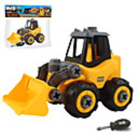 Toy Car Construction Vehicle Wheel Dozer Adorable Parent-Child Interaction Plastic Mini Car Vehicles Toys for Party Favor or Kids Birthday Gift