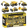 Toy Car Pull Back Car / Inertia Car Excavating Machinery Extra Large Iron for Unisex Boys