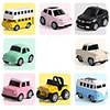 Toy Car Vehicle Playset Car Classic Car Race Car Bus Cool Lovely Parent-Child Interaction Metal Alloy Mini Car Vehicles Toys for Party Favor or Kids Birthday Gift 9 pcs / Kid