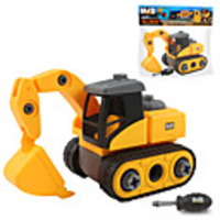 Toy Car Vehicles Construction Vehicle Excavator School Focus Toy Parent-Child Interaction Plastic Shell leatherette Mini Car Vehicles Toys for Party Favor or Kids Birthday Gift