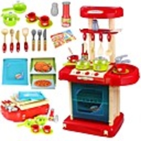 Toy Kitchen Set Kitchen Sink Toy Play Kitchen Family Exquisite Parent-Child Interaction Plastic Shell Kid