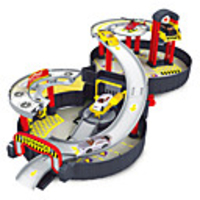 Toy Race Car Track Sets Geometric Pattern Convenient Grip Parent-Child Interaction PPABS Kid