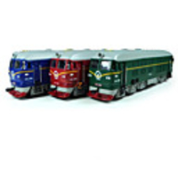 Toy Trains Train Sets Train Train Glow / Exquisite / Parent-Child Interaction Metal Alloy / PPABS All Kids Gift 1 pcs
