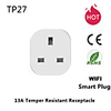 TP27 British standard socket factory direct wifi smart socket Amazon voice alexa smart socket