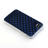 TPU Diamond Cover for iPhone 4G Dark Blue