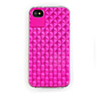 TPU Diamond Cover for iPhone 4G Pink Red