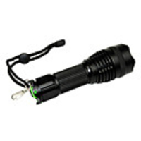 TrackMan Stainless Steel 5-Mode Flashlight with Cree Q5 LED
