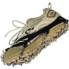 Traction Cleats Crampons Non-Slip Wear-Resistant Rubber silicon Metal Snowsports Black