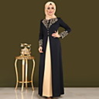 Traditional Cultural Wear Abaya Pattern / Print Women